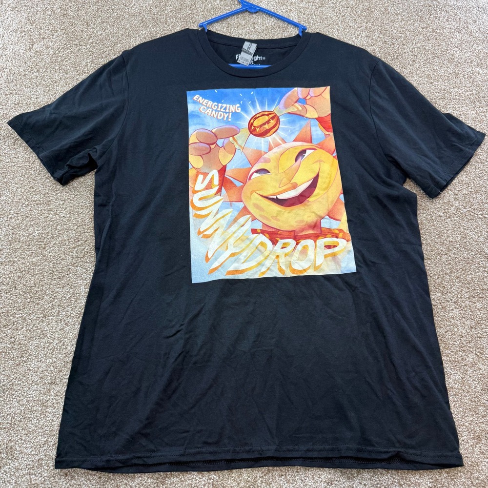 Five Nights at Freddys Security Breach Sundrop Moondrop Black Tee Mens M Gamer